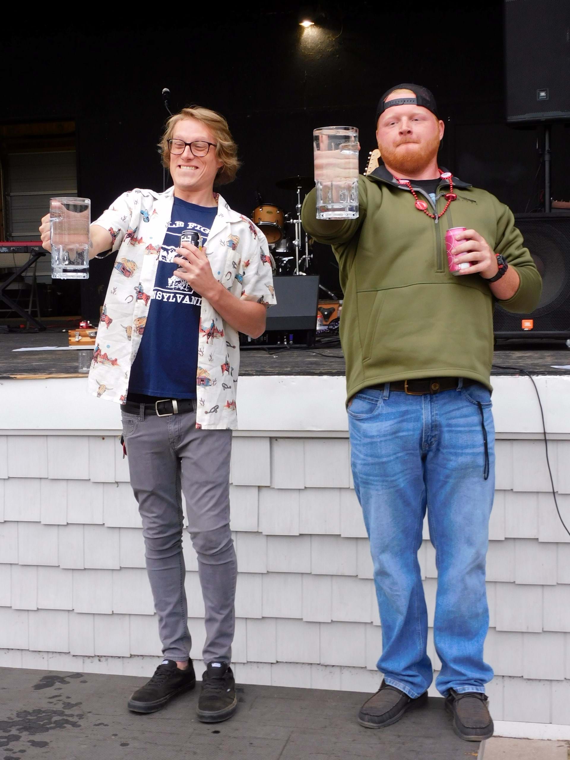 Beer Stein Holding Contest